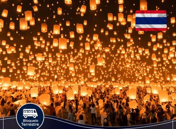 Tailândia — Festival das Lanternas 2026 — Bangkok · Chiang Mai · Chiang Rai